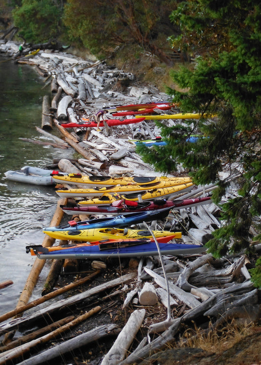 Decourcy Island, BC, Original Print