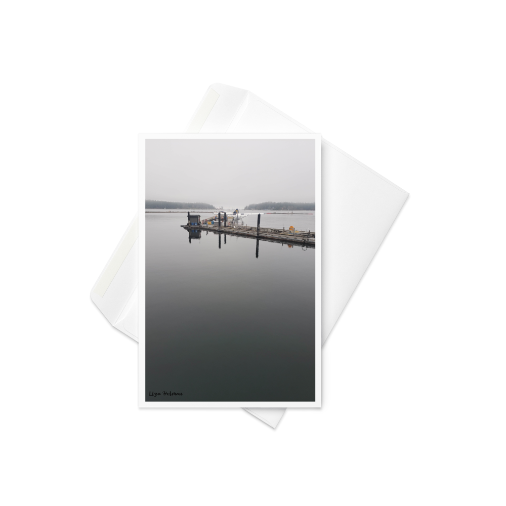 Nanaimo Harbor, Original Photo Card