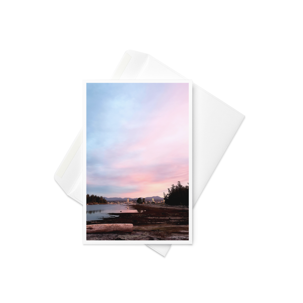 Nanaimo from Saysutshun, Original Photo Card